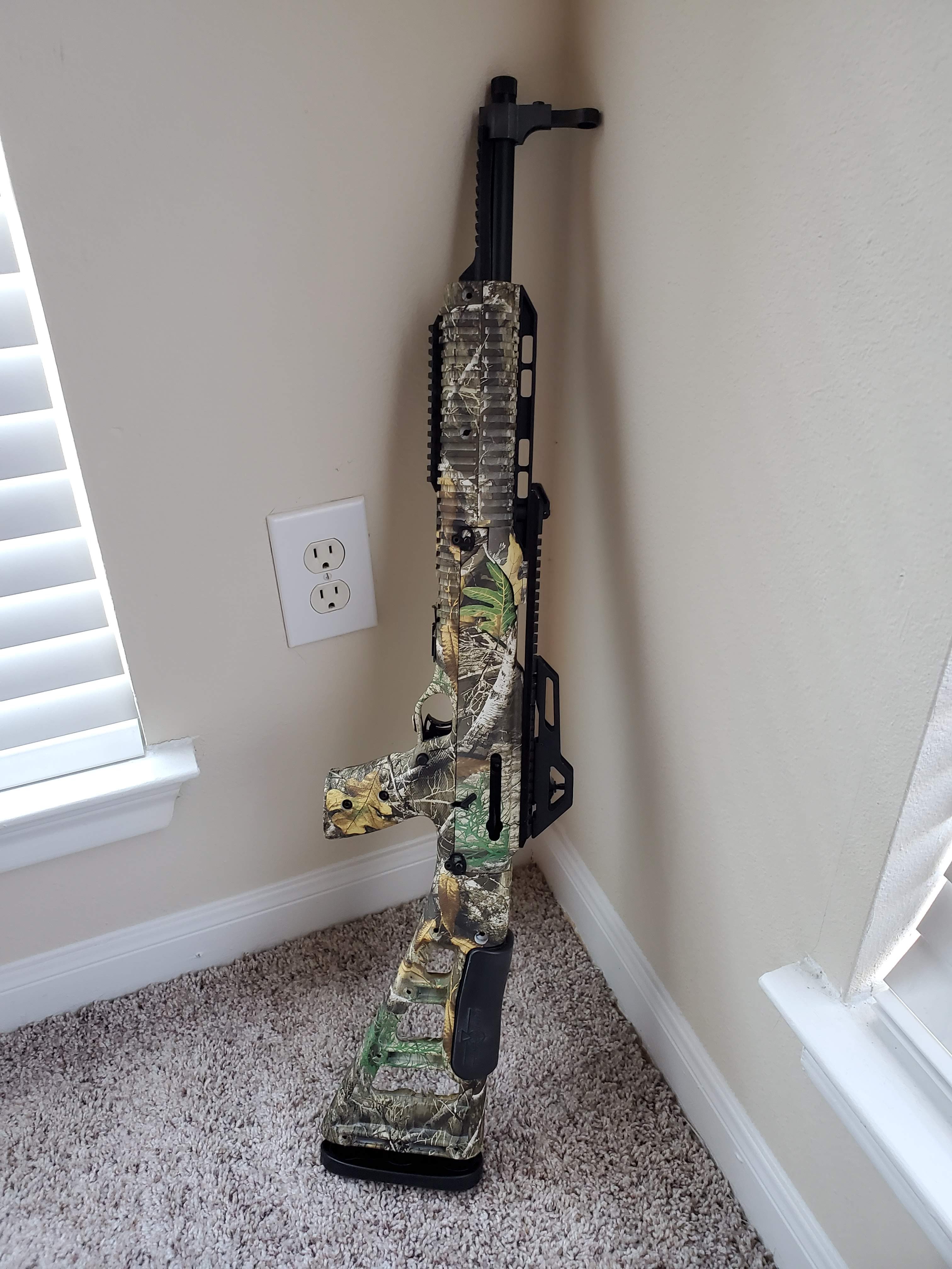 Hi-Point 1095 in Reatree camo.
